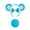 F, variant on Fashion Bear Ear Designs Headwear Headband Bows Tie Comfortable Adjustable Hair for Girls in Various Colors