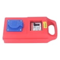 thumbnail image 2 of Power Distributor Portable Handheld Temporary Electric Power Outlet Distribution Box Panel for Construction 220‑250V, 2 of 14
