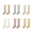 thumbnail image 2 of Over the Knee Socks for Boys and Girls 0 to 3 Years Trendy Solid Color Long Tube Socks Newborns Warm Socks for Infant, 2 of 8