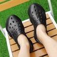 thumbnail image 5 of Unisex Clogs Sandals for Men Women, Lightweight Garden Beach Shoes, Casual Slip On Mules, 5 of 5