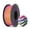 Tristle&Sage&Grape, variant on CaiLab Tri-Color PLA Silk 3D Printer Filament, 1.75mm, for Bambu FDM Printing, 2.2lbs(1KG) Spool,Green&Gold&Purple
