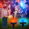 thumbnail image 4 of Lamp string,Outdoor Color App 25 Pathway Remote Patio Solar 25 App Remote Waterproof Landscape Pathway Waterproof Landscape Color Patio Lawn Decor Lamp, 4 of 5