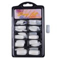 thumbnail image 1 of 100 Uds Nail Art media cubierta completa uñas postizas artificiales puntas manicura 02 #, 1 of 3