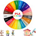 thumbnail image 1 of SUTENGDA 20 Colors 3D Pen PLA Filament Refills  10 Feet Each Color  Total 200Ft 3D Printing Material  Support for All 1.75mm 3D Printer / 3D Pen, 1 of 13