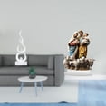 thumbnail image 2 of Escultura De Llama De Resina Moderna, Adorno De Escritorio Acrílico, Figura De Fuego única, Regalo Para El Hogar, La Oficina, El Patio, La Estantería, Decoración Navideña., 2 of 8
