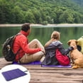 thumbnail image 2 of Camping Mat Quad-Fold Pearl Cotton Outdoor Seat Cushion Insulated Damp-Proof Portable Foldable Pad for Picnic Hiking Beach Travel, 2 of 9