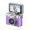 Purple, variant on YIGSECU Easy to Use Screen Digital Camera Retro Aesthetic Camcorder Featuring Art for Beginners Photographers