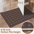 thumbnail image 2 of 2x3 Entryway Rug Bathroom Rugs for Front Door Bedroom Kitchen, Washable Vintage Print Carpet, Floor Mat with Non Slip Backing, 2 of 8