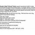 thumbnail image 3 of Revival Animal Health Breeder's Edge B Strong Powder, B Complex Vitamins for Dogs & Cats - 300 gm, 3 of 3