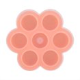thumbnail image 5 of 7 Cavities Silicone Egg Mold Reusable Storage Container Baby Food Freezer Trays with Lid, Silicone Baby Food Tray, Food Freezer Container, 5 of 6