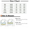 thumbnail image 3 of qolati Front Closure Bras for Odler Women Leopard Printed Gathering Plush Size Bras Plus Size Wireless Sports Bras Full Coverages T-Shirt Bralettes Pink XL, 3 of 9
