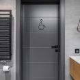 thumbnail image 4 of 1Set Disabled Wheelchair Sign Handicap Sign for Homes and Offices Minimalist Design, 4 of 8