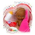 thumbnail image 4 of Little Mommy Mini Baby Nurture Doll with Accessories, Brunette, 4 of 4