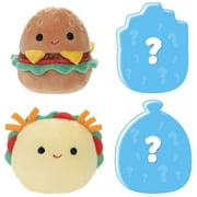 Squishmallows Squishville! Scrumptious Squad Mini Plush 4-Pack Set