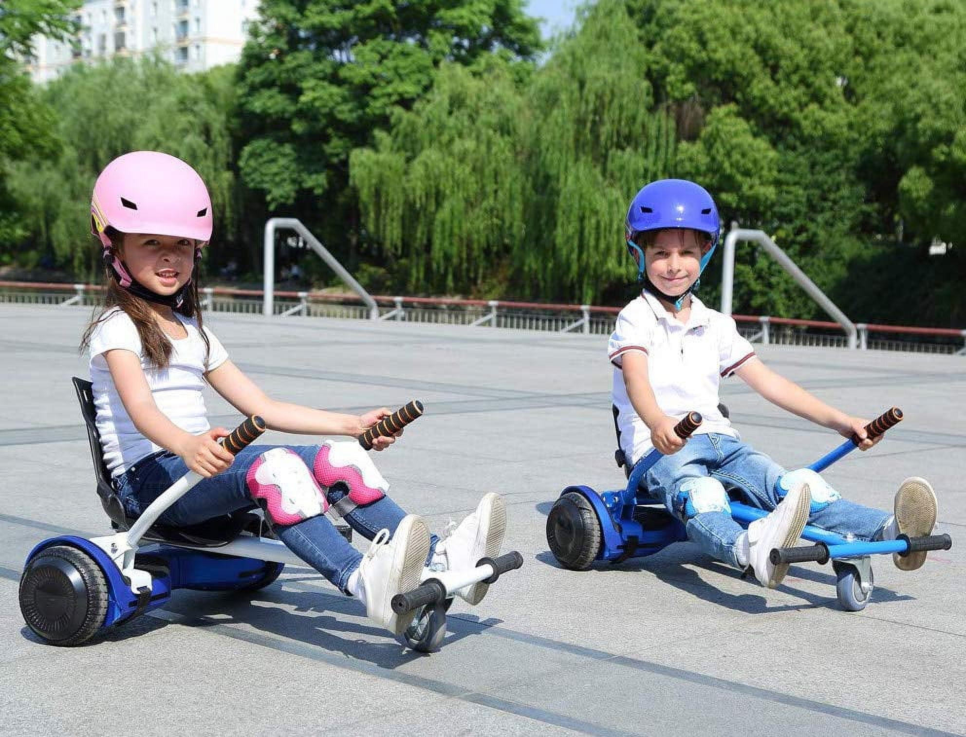 All In One Hover Cart Attachment For Hoverboard - Transform your Hoverboard into a Go Kart with Hovercart - Pink