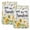 Yellow White, variant on Sunflower Kitchen Towels Set of 2, Summer Botanical Bee Vintage Floral Absorbent Dish Towels for Kitchen, Microfiber Hand Towel, Quick Drying Tea Towel for Cleaning Decorative Dishcloths