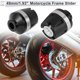 thumbnail image 2 of Protector de guardabarros de aleación de aluminio de 14mm para marco de motocicleta, protección contra choques, 49mm 60mm tono plateado, 2 Pcs, 2 of 7