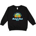 thumbnail image 2 of Inktastic Summer Enjoy the Sunshine Huntington Beach California Blue Toddler Sweatshirt, 2 of 4