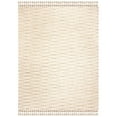 thumbnail image 2 of SAFAVIEH Casablanca Michelle Geometric Shag Area Rug, Ivory/Brown, 5' x 8', 2 of 7
