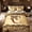 Brown C, variant on Erosebridal Ribbon L Letter Kids Twin Bedding Sets, Fashion Leopard Print Bedding Comforter Set, 7 Pieces