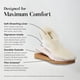 thumbnail image 5 of Pantuflas Fireside Sydney Leopard de Shearling para Mujer de Dearfoams, 5 of 6
