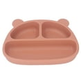 thumbnail image 2 of Assiette à Succion pour Enfant, Assiette Souple en Silicone pour Tout-Petit Assiette pour Bébé en Silicone Assiette à Succion à Motif Durabilité Éprouvée, 2 of 8