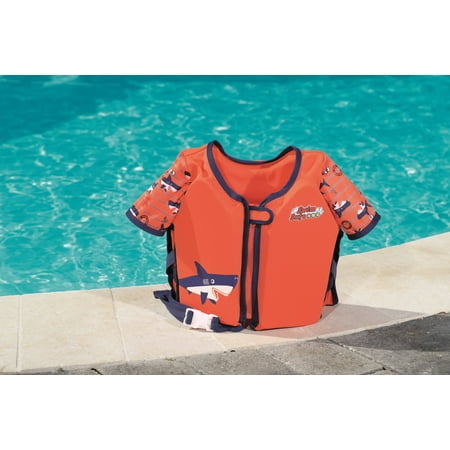Swim Safe Swim Vest w/ Sleeves - Orange