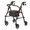 Healthcare Direct 100RA Steel Rollator Walker with 350 lb NEW FREE SHIPPING