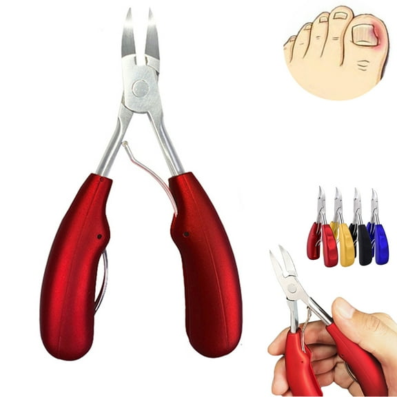 UDIYO Toenail Clippers, Professional Nail Clippers for Men & Seniors, Sharp Curved Blade & Non-Slip Handle, Nail Care Tool