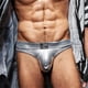 thumbnail image 1 of Sexy Passionate Hot Cracked Leather en forma de T Deportes Levantamiento de cadera y ropa interior de hombre que sobresale Pompotops qyievc4450, 1 of 6