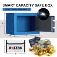 thumbnail image 4 of Caja fuerte Bostra Fireproof con sensor de luz y bolsa ignífuga, 4 of 6