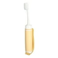 thumbnail image 2 of Cepillo de dientes auxiliar de silicona con correa ajustable que evita resbalones y fácil agarre para personas mayores., 2 of 14