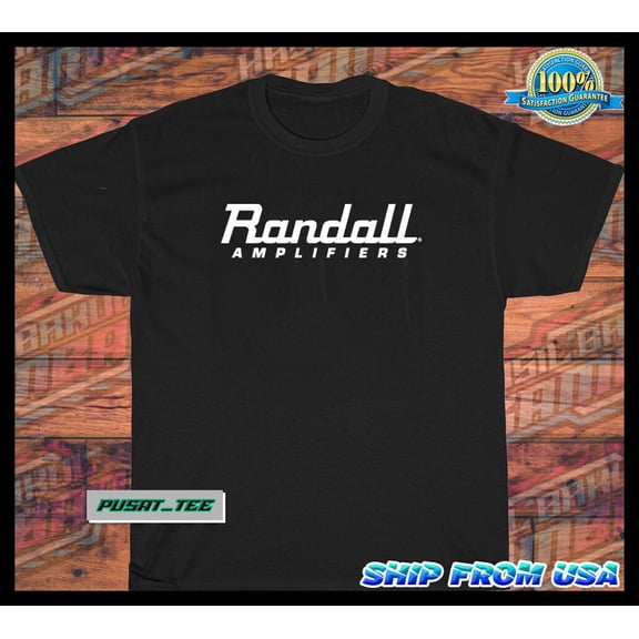 New Item Randall Amplifiers Amps American Funny Logo Men's T-Shirt Size S-5XL