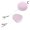 Pink, variant on NEW Mobile Phone Screen Lens Wipe Glasses Cleaning-Cloth R5W1