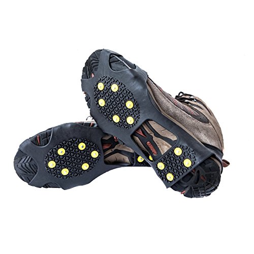 OuterStar Ice  Snow Grips Over Shoe/Boot Traction Cleat Rubber Spikes (Medium) - image 1 of 5