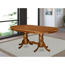 Plainville Table with 18" butterfly Leaf -Saddle Brown