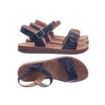 thumbnail image 2 of Comfortable Flatform Open Toe Sandal w Rubber Outsole & Ankle Strap, 2 of 5