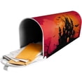 thumbnail image 6 of Happy Halloween Witch Castle Moon Mailbox Covers, Magnetic Post Box Cover Wraps Large Size 25.5x21 Inches for Garden Yard Decor, 6 of 7