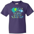 thumbnail image 3 of Inktastic My Great Grandma Loves Me- Cute Elephants Youth T-Shirt, 3 of 5