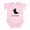 Petal Pink, variant on CafePress - Nevermore Raven Infant Bodysuit - Baby Light Bodysuit, Size Newborn - 24 Months