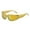 Gold, variant on Wrap Around Sunglasses for Men Women 2000s Accessories Cool Glasses Sports Shades Shield 400