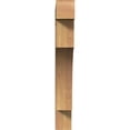 thumbnail image 2 of Ekena Millwork 3 1/2"W x 26"D x 26"H Westlake Block Smooth Bracket, Western Red Cedar, 2 of 25