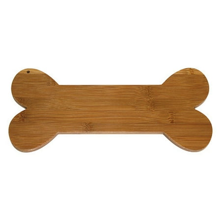 

A Pet Project Brown Bamboo Dog Bone Cutting Board - 12