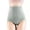 Green, variant on Women Panties High Waist Textured Cotton Shaping Briefs Tummy Lifting Hip Up Underwear for Daily Inner Wear