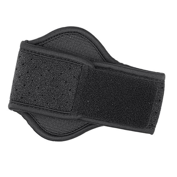 Soporte de arco plantar negro, hipoalergénico, versátil, suave y cómodo. Sin agujero