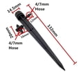 thumbnail image 7 of Cheer.US 20 Pcs 360 Degree Adjustable Gardening Adjustable Irrigation Dripper on Stake 8 Holes Watering Sprinklers Nozzle Tools Micro Drip Irrigation System for Garden/Greenhouse/Lawn, 7 of 7
