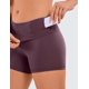 thumbnail image 3 of Shorts CRZ YOGA Cintura Alta con Entrepierna de 4" Spandex Ciruela L, 3 of 4