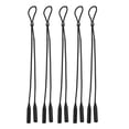 thumbnail image 4 of 5 piezas de correas para gafas, correas de silicona antideslizantes para gafas. Negro, 4 of 9