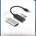 thumbnail image 3 of Cable de conexión tipo C a HDMI Cable de conversión tipo C a HDMI Carcasa de aleación de aluminio 4K, 3 of 3