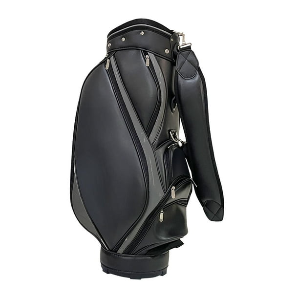 Bolsa de golf, regalo ligero para golfista, campo de prácticas, cubierta para palos de golf, bolsa para palos de golf Negro